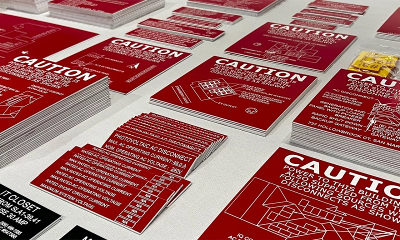 Runningfish - SolarPlacard