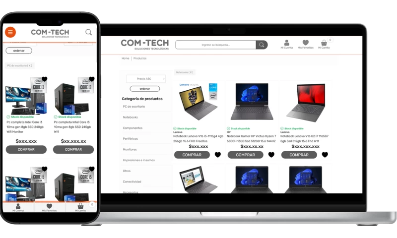 GM Disegni - E-commerce Website