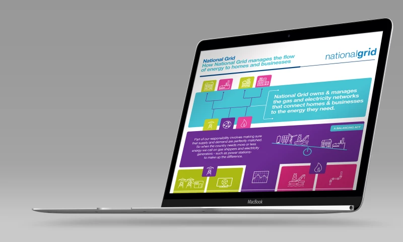 Fabrik Brands - National Grid infographics