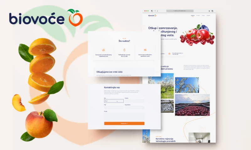 Nine Pixels - Biovoće website