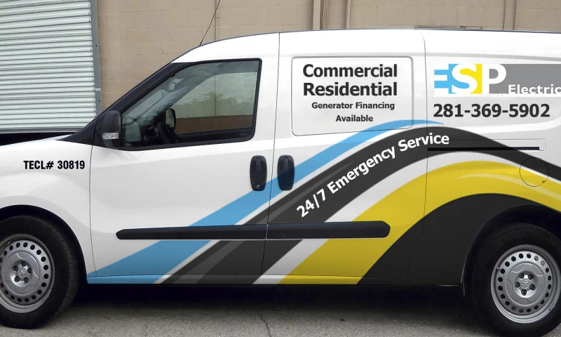 Appealing Car Wrap Design for maintenance company