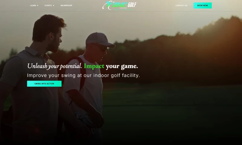 Launching Impact Golf Lounge to #1