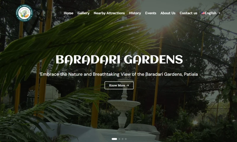 Bootstrap Paradox - Baradari Gardens Patiala || Website Dev