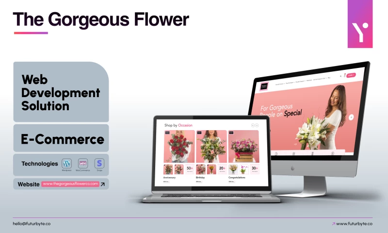 Gorgeous Flower E-Commerce