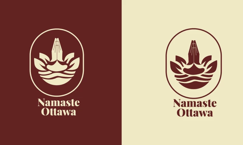 Namaste Ottawa-Logo, Branding & Website Design