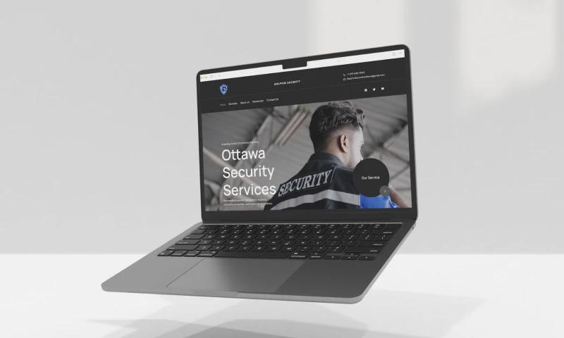 Dolphin Security- Website Re-design