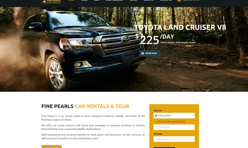 iWade Media - Car Rental Website