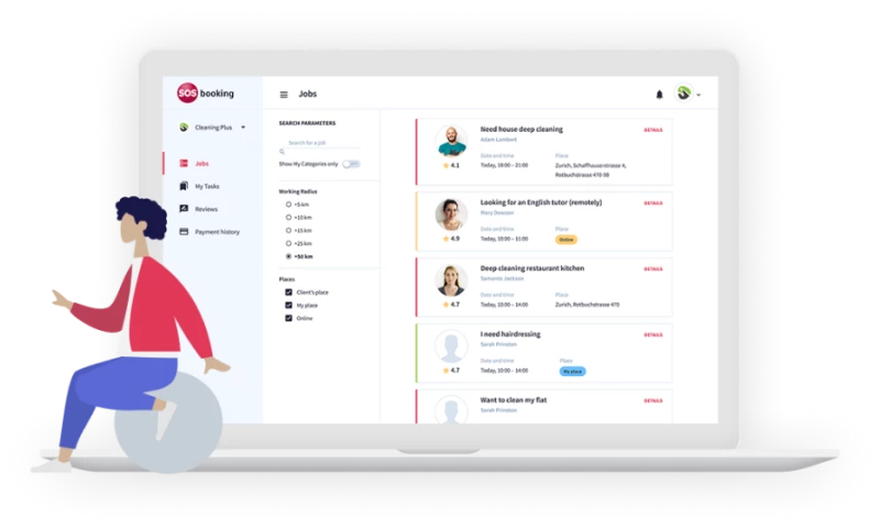 SOSbooking Leverages Economy-on-demand for Swiss Communities