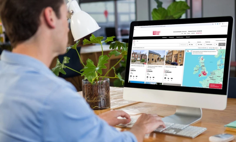 Web Scraping for Property Data Analysis through a Website