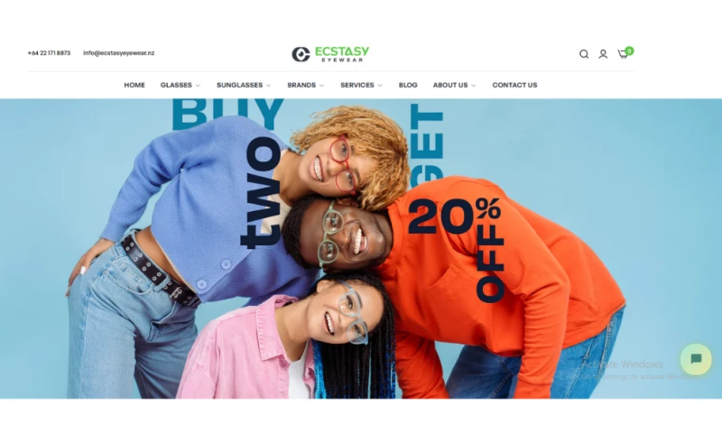 No Brainer Creative - Ecstasy Eyewear