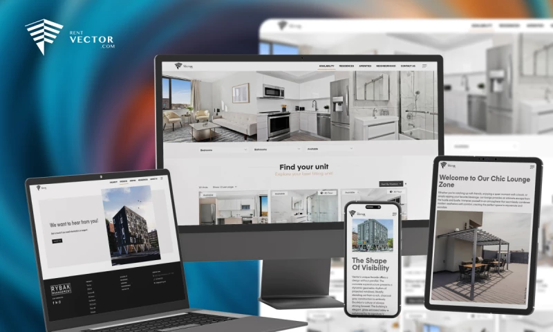 Profstep LLC - Design and Development of a Property Rental Website