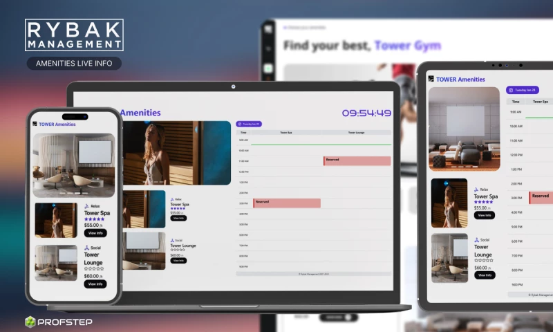Progressive Web App Development for Amenities Info Application