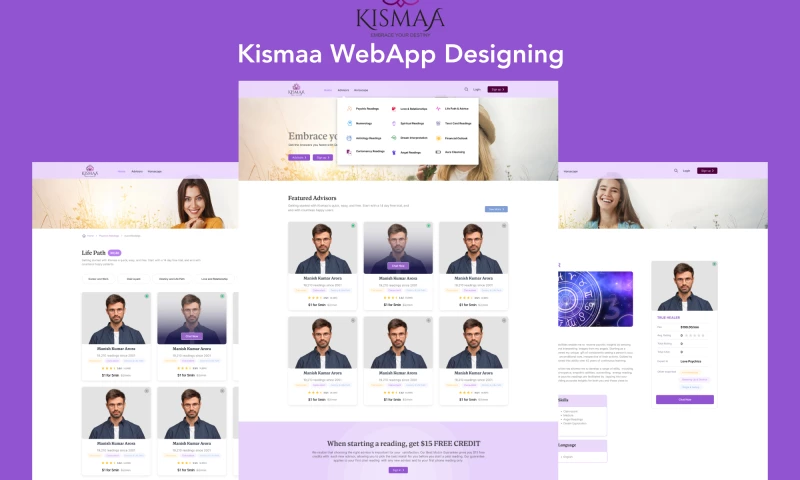 App Corp - Kismaa WebApp Design