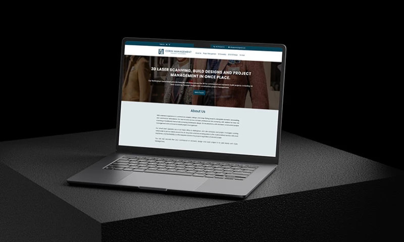 Redefine Web - Web Design and Development for Corin Management