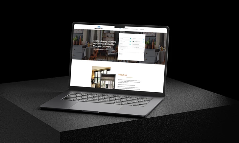 Redefine Web - Web Design and Development for NextGen Shutters