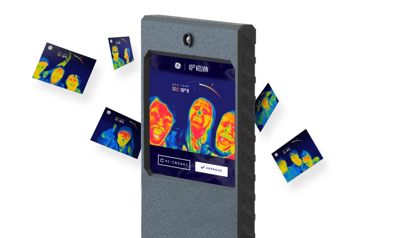 GE Thermal Imaging Photo Booth Innovation Activation