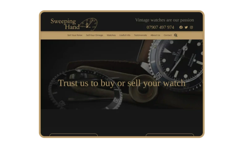 Dotjuice Design - Sweepinghand