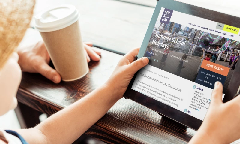 Firefly Interactive Pty Ltd - SeaMuseum Website