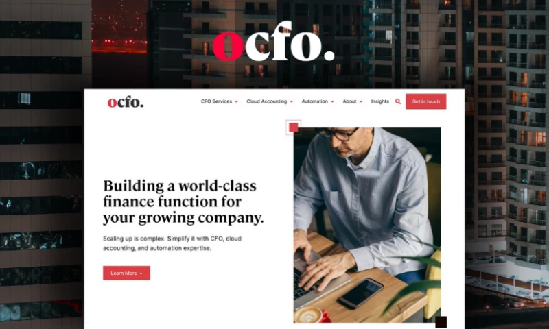 Woww - Web Redesign for a Financial Management Site