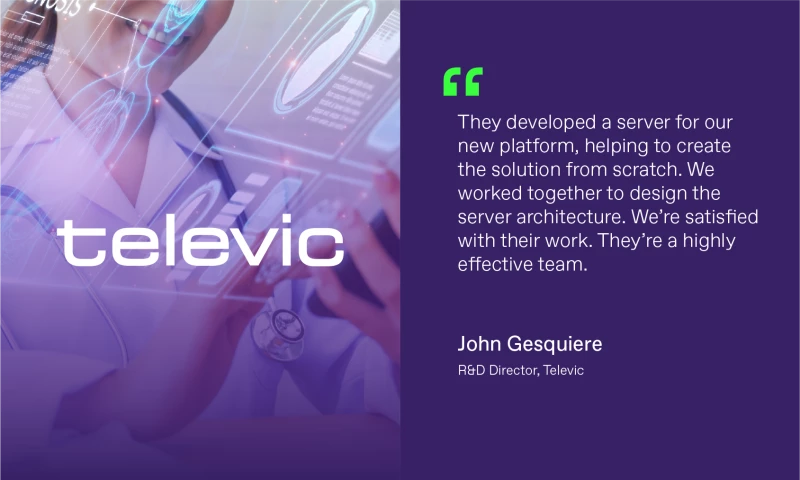 Pwrteams - R&D TEAM FOR TELEVIC A LEADER IN HEALTHCARE COMMUNICATION SYSTEMS