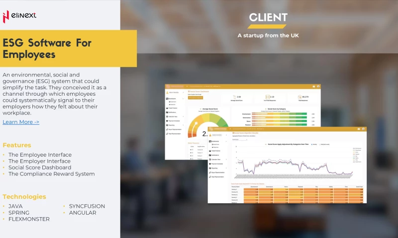 Elinext - ESG Software For Employees