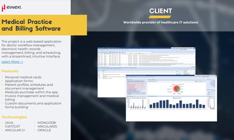 Elinext - Medical Practice and Billing Software
