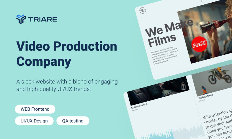TRIARE - A Video Production Company that Gives Voice to Your Brand