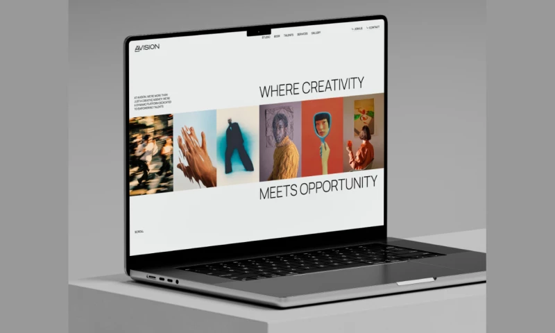 AVISION | Web Design & Development for Creative Platform