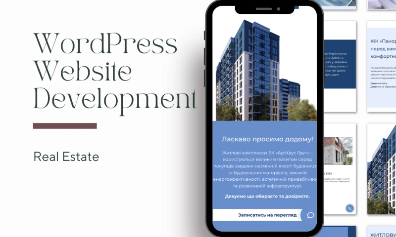 WordPress Website Development for Panorama Residential Complex