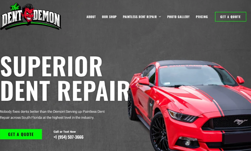 The Dent Demon Website