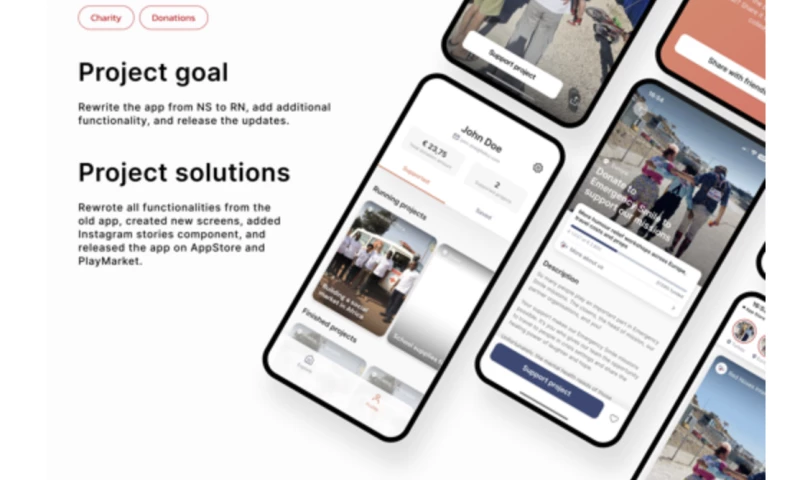 Kevych Solutions - Create Donation App - Laughter Matters