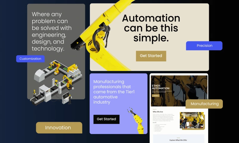 Orthoplex Solutions Inc - Automation Company WordPress Website Development