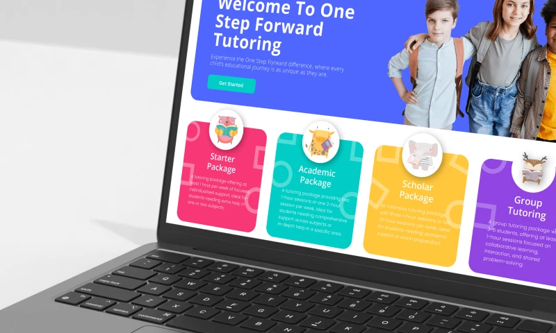 Orthoplex Solutions Inc - Dynamic Tutoring WordPress Website Development