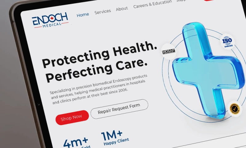 Orthoplex Solutions Inc - B2B E-Commerce Site For Large Medical Equipment Supplier with 10k+ Products