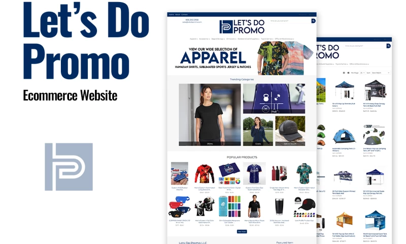 Big Flute Digital - Lets Do Promo Ecommerce Website