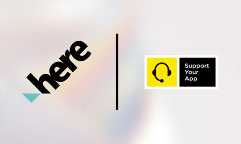 SupportYourApp - Project with here