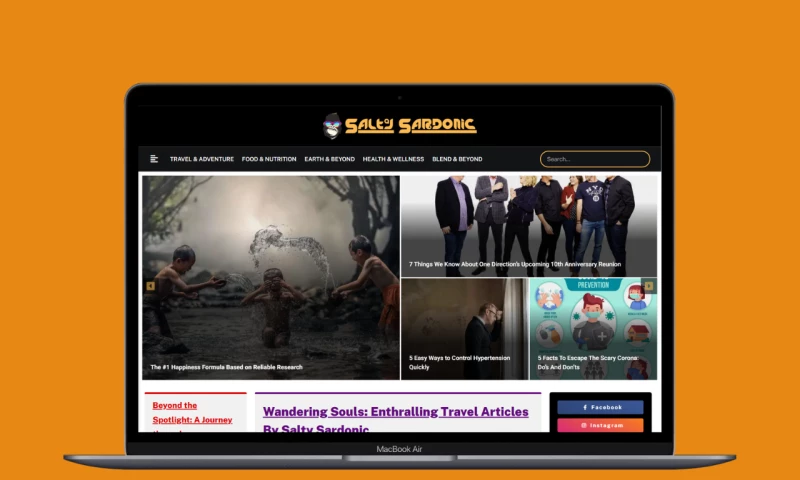 Les Creatifs Studio - Website Redesign for Salty Sardonic