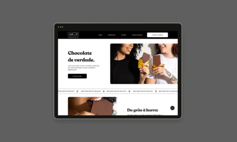 Luric.web - Kaê Chocolates