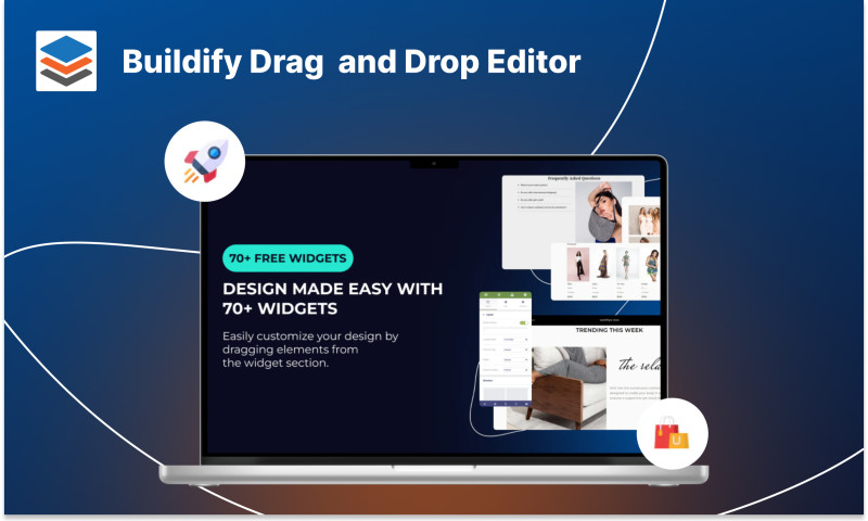 DevIT - Buildify Drag and Drop Editor | Shopify App | Built for Shopify Badge
