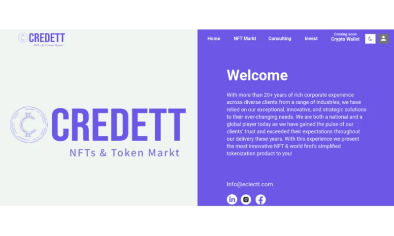 Credett - NFT Marketplace