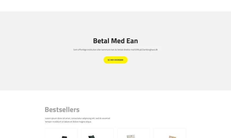 Synergy Way - Damborg Website Redesign