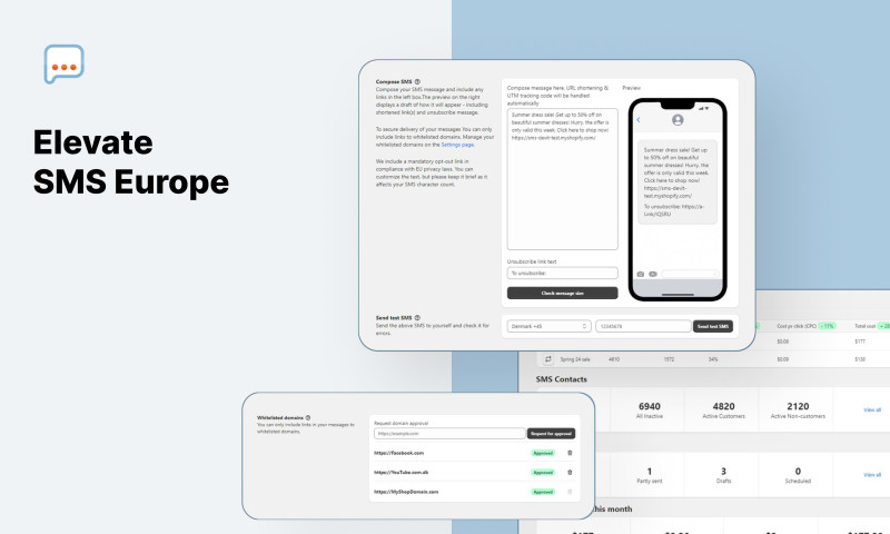 DevIT - SMS Europe | Shopify App