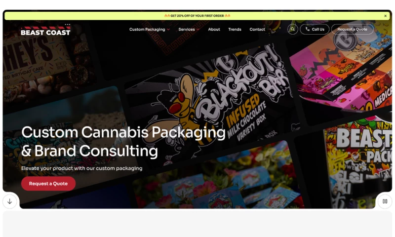 Digital Silk - Beast Coast Packaging