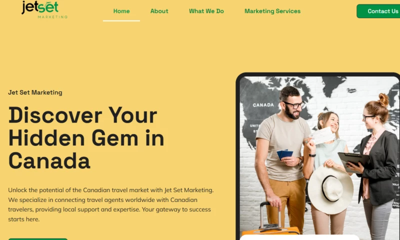 Ask Saurabh Verma - Basic Business Website for Marketing Company