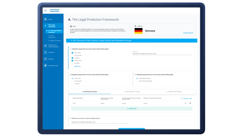 Automating Legal Workflows for UNHCR