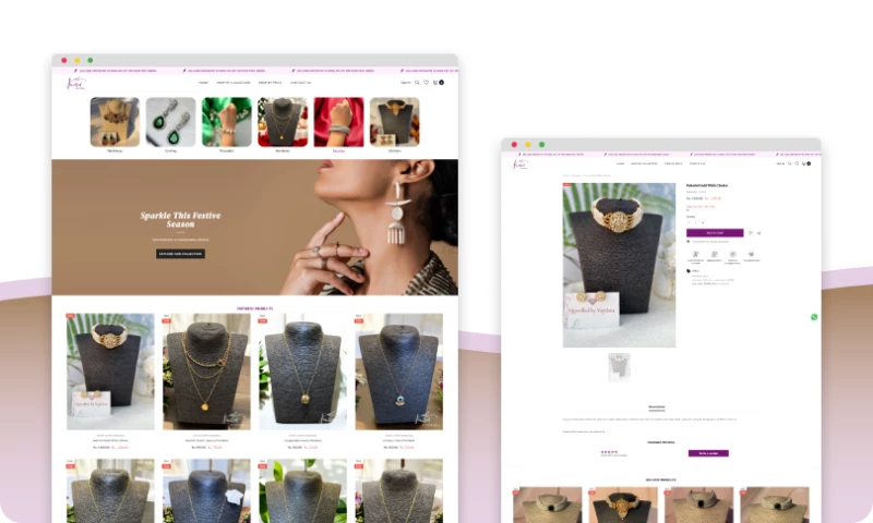 The Dezine - Jewelled by Vandana Shopify Store