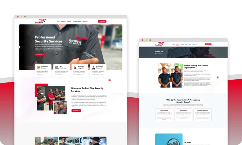 The Dezine - Red Plus Security WordPress Services