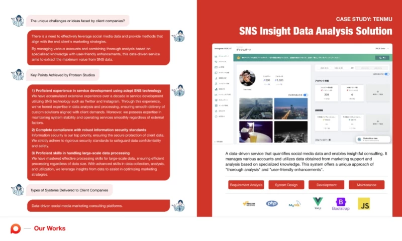 Protean Studios Co. Ltd. - SNS Insight Data Analysis Solution