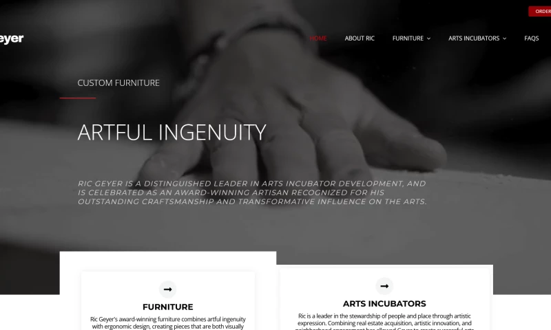 RiviWeb - Custom Furniture Maker