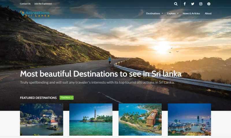 Sha Web Design - Attractions in srilanka